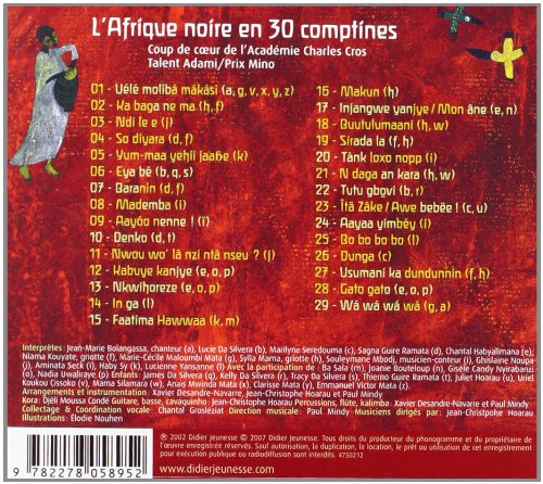 comptines et berceuses du baobab