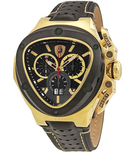 Amazon.com: Tonino Lamborghini Spyder 8955 Black Chronograph