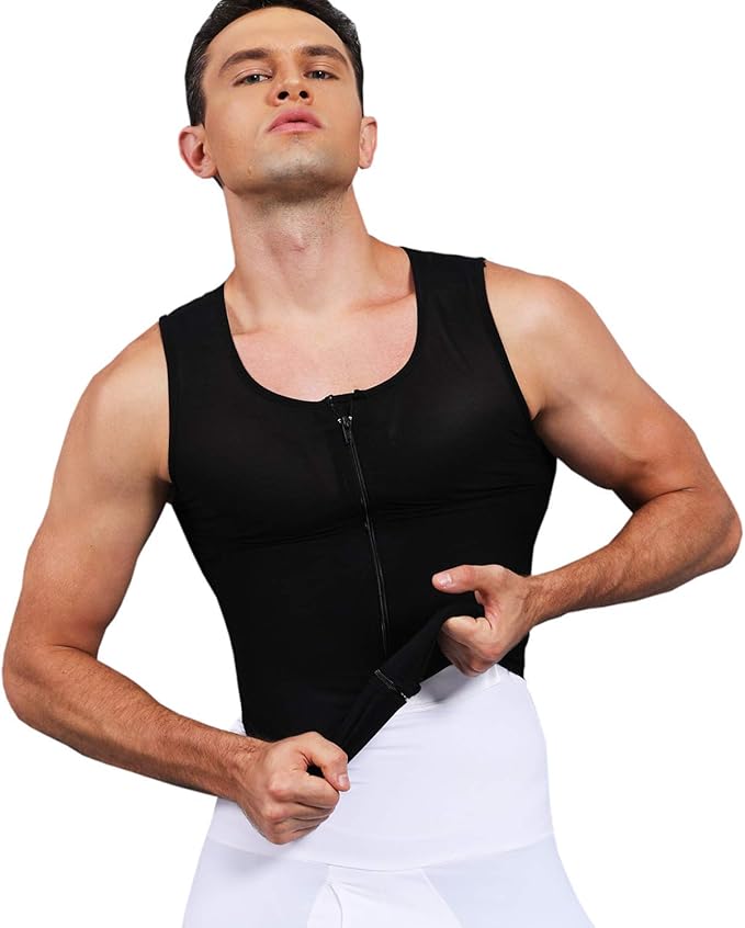 mens compression shirt to hide fat