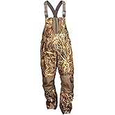 HOT SHOT Men’s Elite Camo Hunting Bib, Waterproof Men’s Camouflage Overalls, Insulated All-Day Cold Weather Hunting Clothes