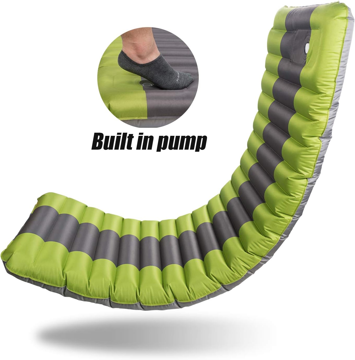 Inflatable Sleeping Mat Extra Thickness With Built In Pump Self Inflating Waterproof For Backpacking Tent Travel Hiking Compact Lightweight Air Mattress And Carry Bag Haomaomao Camping Sleeping Pad Sports Outdoors Outdoor Recreation Inflatable Sleeping Mat Extra Thickness With Built In Pump Self Inflating Waterproof For Backpacking Tent Travel Hiking Compact Lightweight Air Mattress And Carry Bag Haomaomao Camping Sleeping Pad Sports Outdoors Outdoor Recreation