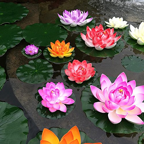 image for Xianyong Artificial Lotus Leaf Floating Foam for Pond Pool Tank Artifi