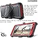 COVRWARE Aegis Series case for LG G5 with Built-in Screen Protector Heavy Duty Full-Body Rugged Holster Armor Case Belt Swivel Clip Kickstand, Red
