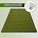 Imozel Premium Outdoor Artificial Lawn and Turf Grass 7.5'x10' - Decorative Synthetic Astroturf Grass Mats - Realistic Looking and Feeling, Weatherproof - for Landscaping, Homes, Businesses, Dogs