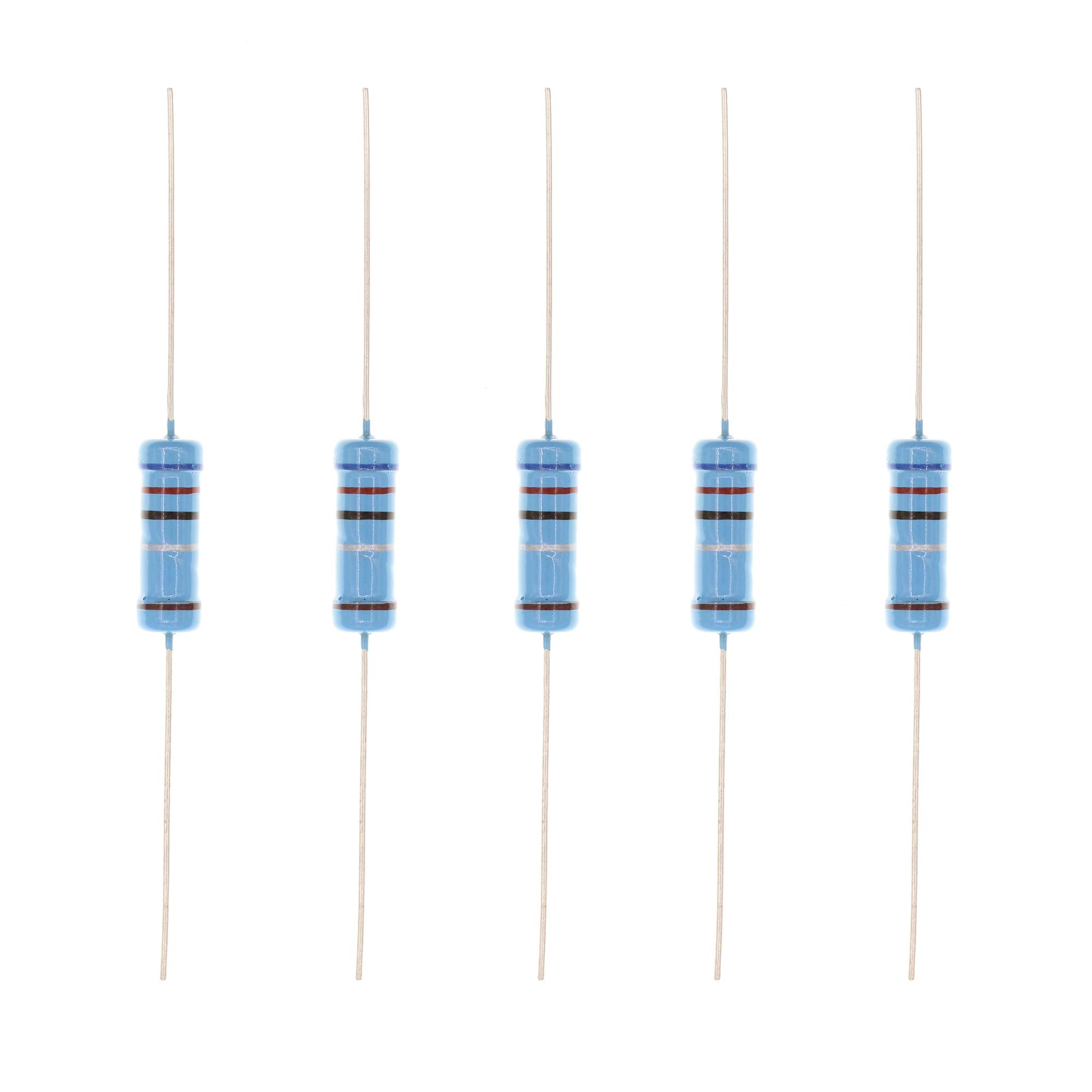HUABAN 20PCS 3W 3 Watts 6R2 6.2 Ohm 1% Metal Film Resistor