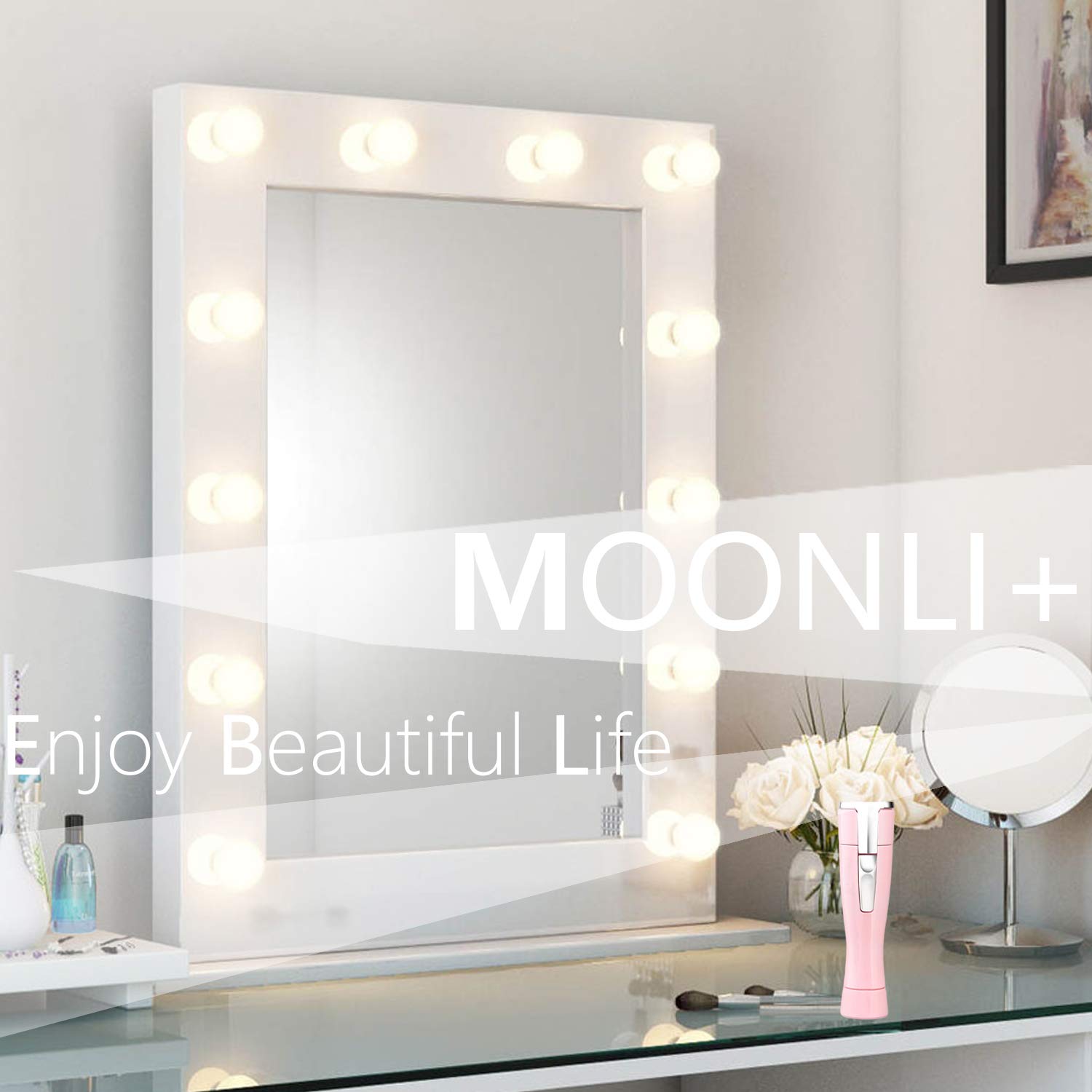 Facial Hair Removers for Women Face, Hair Shaver for Ladies Bikini Area Painless Electric Removal Epilator Razor Groomer Trimmer Mini Waterproof for Body, Leg, Upper Lip, Chin, Cheek, Armpit