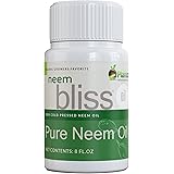 Neem Bliss - Pure Neem Oil for Plants - Organic Neem Oil Spray for Plants, 100% Cold Pressed Neem Oil - OMRI Listed Pure Neem