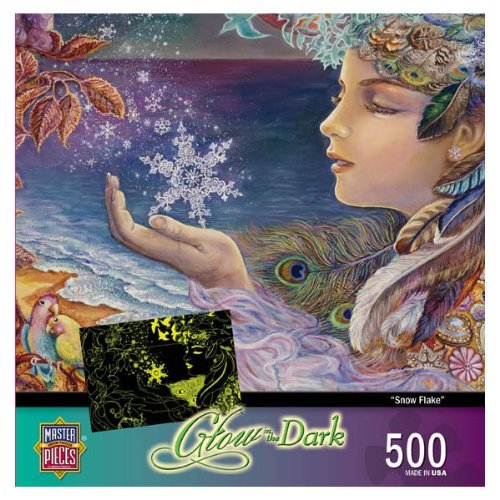 MasterPieces Snow Flake Jigsaw Puzzle, Art by Josephine Wall, 500-Piece