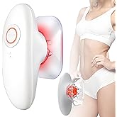 MASIKETEC Body Sculpting Machine, Professional Cordless Handheld Massager Electric Cupping Therapy Massager – for Belly, Waist, Arms, Leg, Home Tool for Women (White)