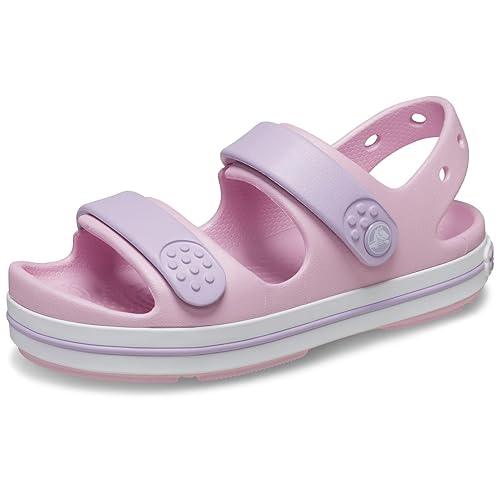 Crocs Unisex Kids Crocband Cruiser Sandal K, Ballerina Lavender, 2 UK