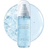 Onlua Alaska Icy Gel Mist, Korean Hydrating Face Mist with Hyaluronic Acid, Jelly Texture Facial Spray for Dry Skin &amp; Makeup Prep