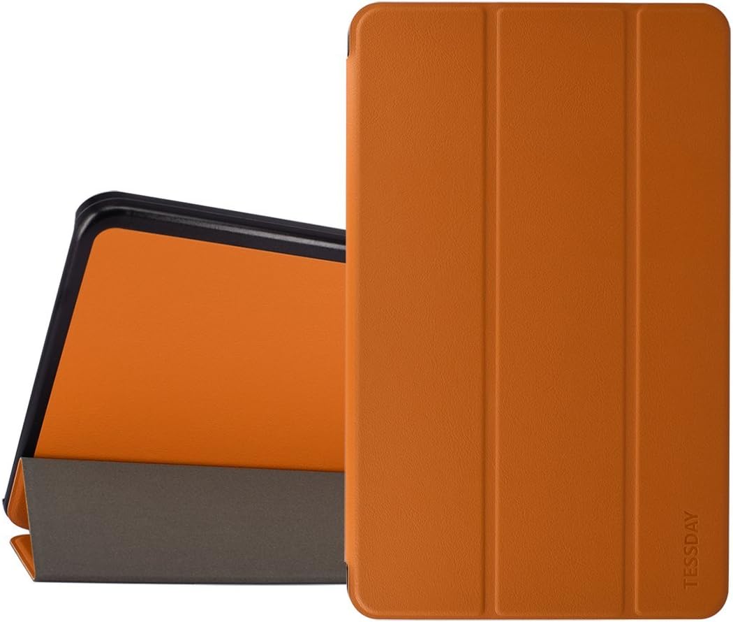 Galaxy Tab A 10.1 Case - Tessday Slim Lightweight Smart Shell Cover for Samsung Galaxy Tab A 10.1 (SM-T580 / SM-T585) Tablet, Yellow