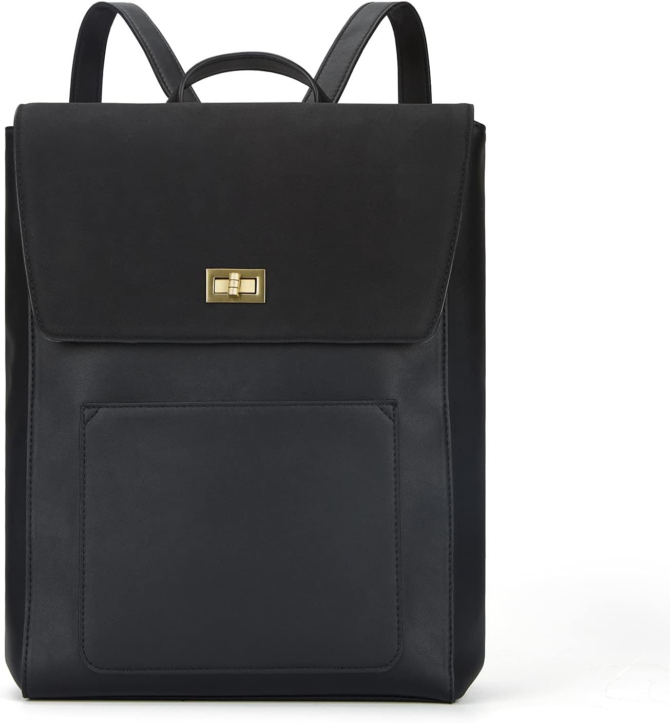 ECOSUSI Leather Backpack Women Fashion Bookbag Purse Work Bag College