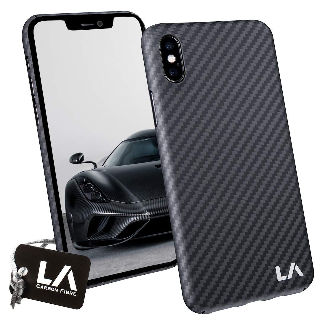 LA Carbon Fibre Ultra Slim Full Carbon Fibre Case For iPhone XR