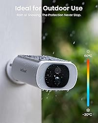 ieGeek Solar Camera Outdoor Wireless, 2K WiFi
