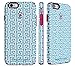 Speck Products CandyShell Inked Jonathan Adler Cell Phone Case for iPhone 6 Plus/6S Plus, AquaGreekKey/Lipstick Matte