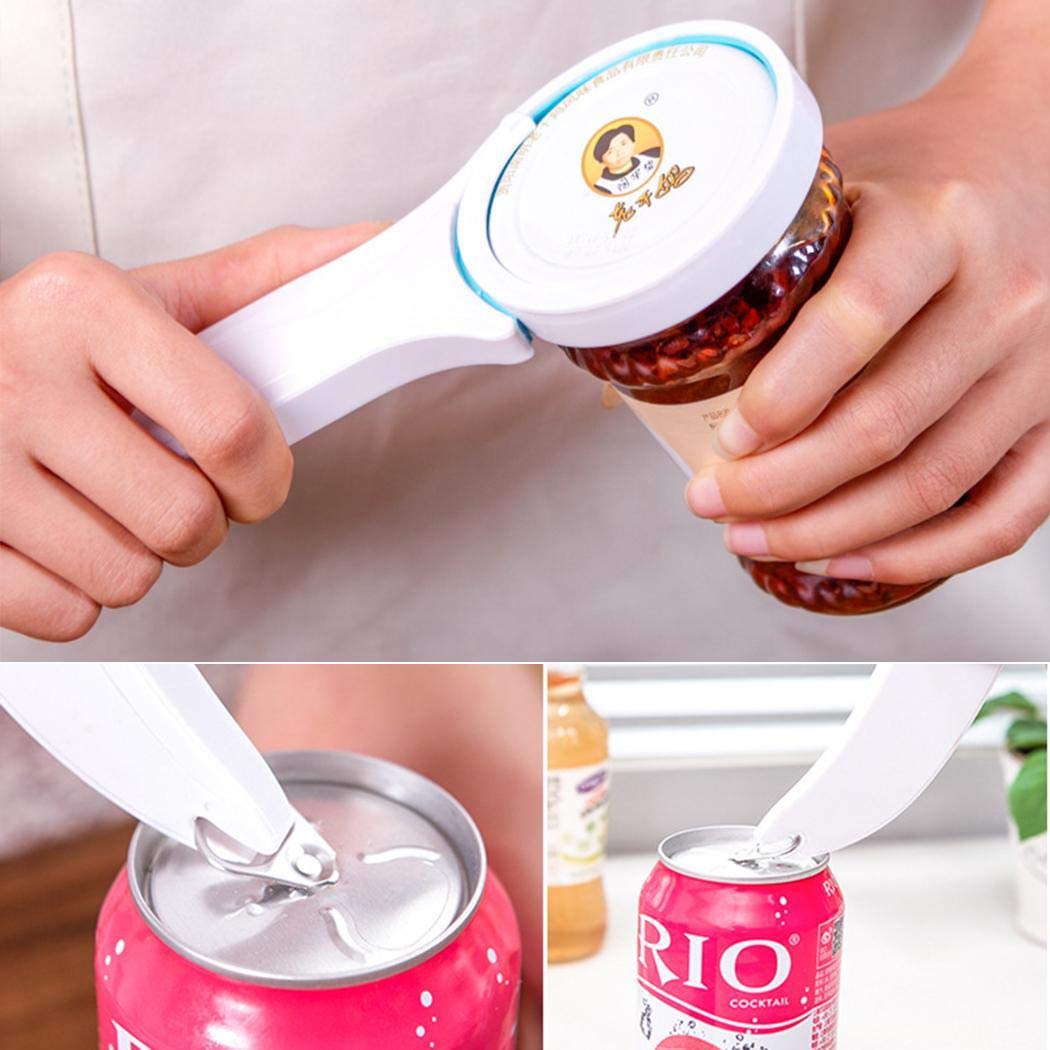 Xixini 3 in 1 Multifunction Beverage Beer Bottle Can Jar Opener Kitchen Restaurant