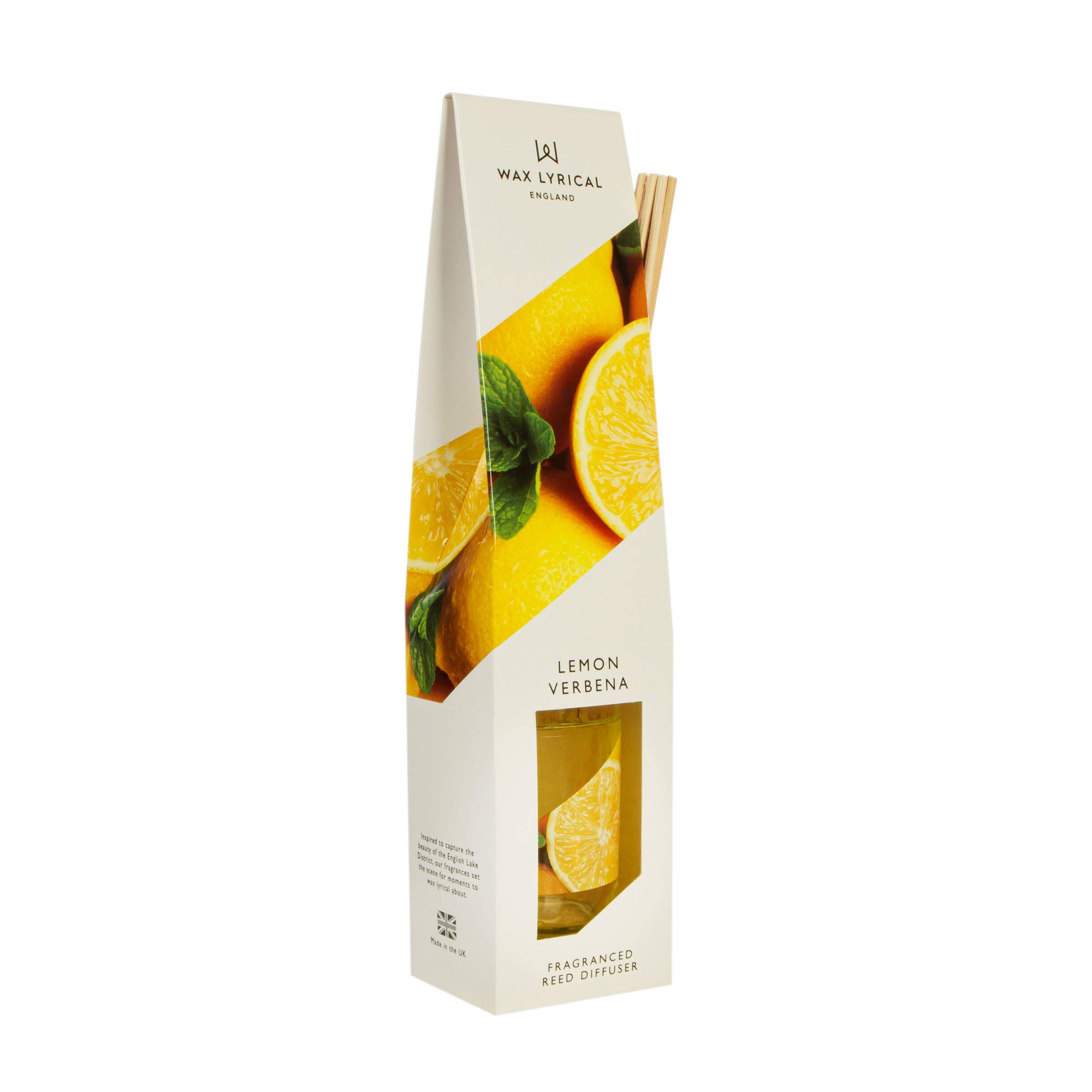 WAX LYRICAL Reed Diffuser 100ml Lemon Verbena, Multicolour