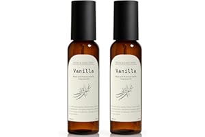 THE GOOD SOUL PROJECT Vanilla Fragrance Room Spray, Long-Lasting Room Freshener for Home, Bathroom and Kitchen, Air Freshener Spray, Odor Eliminator, 2 x 4.06 fl oz