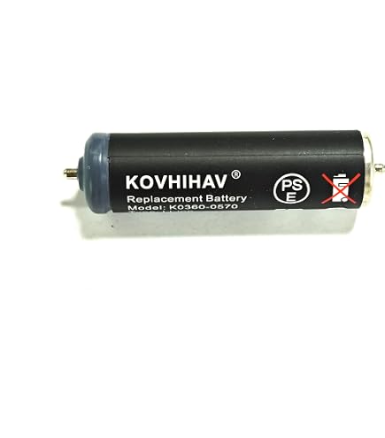 Batterie Lithium-ion 680mAh 3,6V Neuve Pour Rasoir Panasonic ES-LV62/65/67 - Marque Vhbw, Référence Vhbw4061477363056