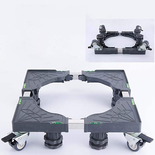 MSLYDYG Nevera Soporte Base de lavandería Ajustable, con 8 Goma de ...