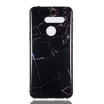 Lomogo LG G8 / G8S ThinQ Case Soft Silicon Case Shockproof Anti-Scratch Marble Case Cover for LG G8 / G8S - LOYHU190250 L10