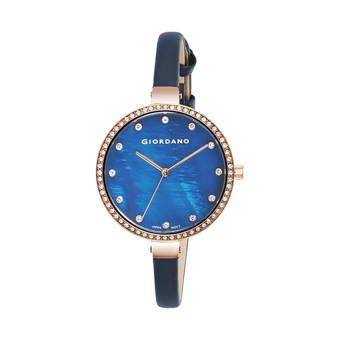 Analog Blue Dial Women's Watch-2934-04