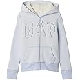 GAP Girls' Cozy Logo Full Zip