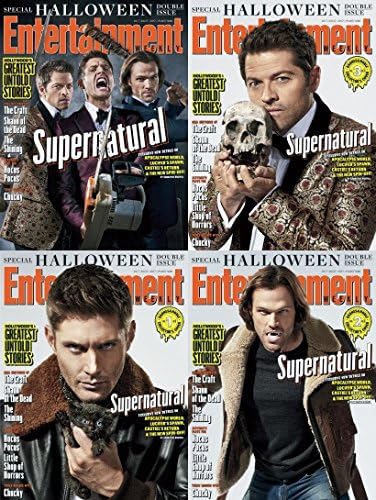 Entertainment Weekly Magazine (October 20, 2017) All 4 Covers - Supernatural