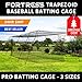 Fortress Trapezoid Baseball Batting Cage [Complete Package]