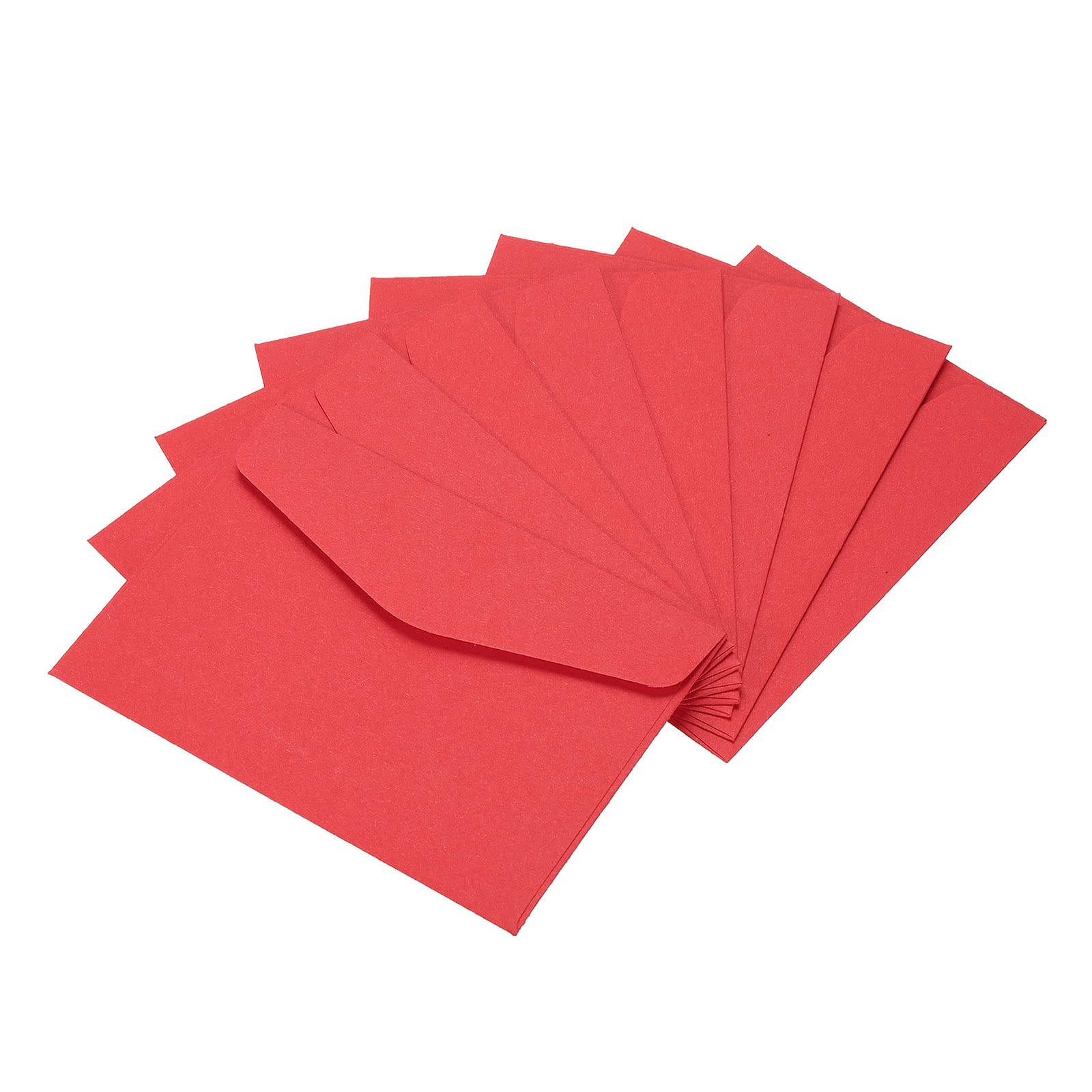 YOKIVE 60 Pack Gift Card Envelopes, Business Greeting Note | Small Item Holder Envelope, Great for Invitations Weddings(Red)