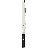 Miyabi Koh 9" Bread Knife, Black/Stainless Steel