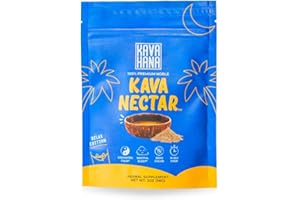 Kavahana Relax Edition Ceremonial Grade Noble Kava Nectar Powder – Deep Calm for Nighttime Relaxation & Natural Stress Support, Instant Dried Kava Juice