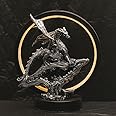 Hmusnwol Dragon Lamp Collectible Decor-Dungeons and Dragons Gifts - 6.15 inch LED Circle Table Lamp for Dragons Lover,Bedroom/Bookshelf/Desk