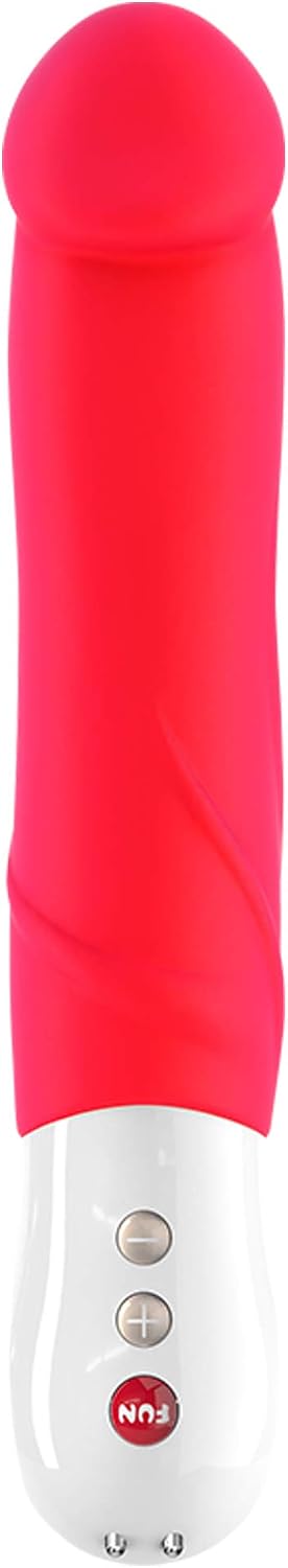 Fun Factory Big BOSS - Big Realistic Vibrator Rechargeable Pink Silicone - Image 5