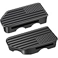 Bed Rail Stake Pocket Covers for GMC Chevy Silverado/GMC Sierra 1500(2019-2024), GMC Sierra 3500HD(2020-2024)/2500, Ational Flag Truck Rear Holes Caps Bed Rail Holes Plugs Covers (2PCS)