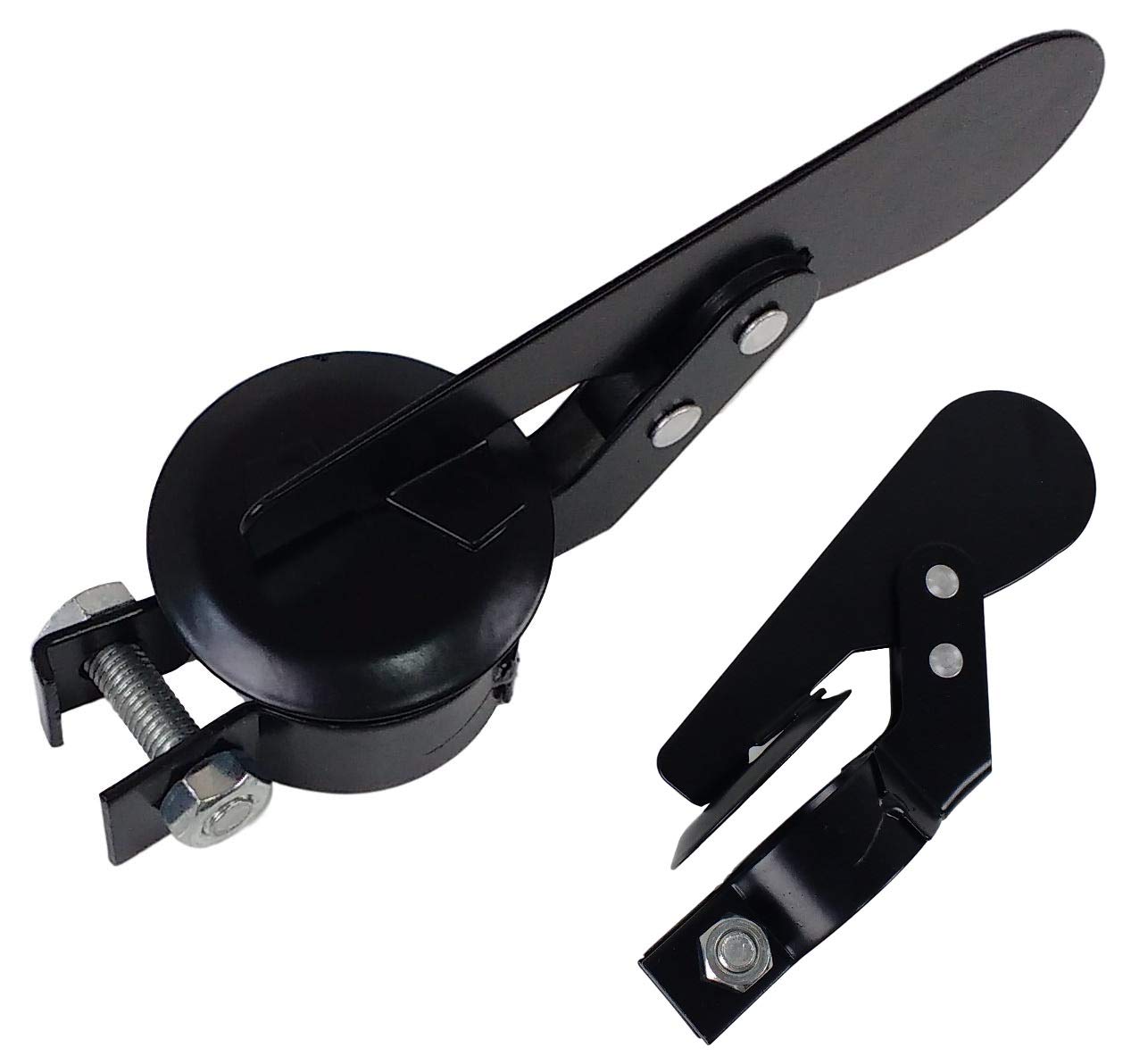 Generator Exhaust Rain Cap Flapper, 2 inch (50 millimeter), Black, Gap