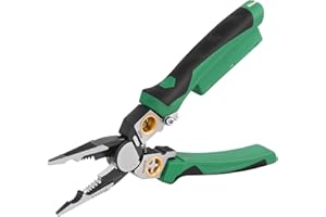 8 in 1 Wire Stripper with Voltage Tester,Multi-Function Electric Wire Stripping Tool,Insulation Protection 1.0-4.0 Cable Cutt