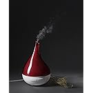 QUOOZ Lull Ultrasonic Aromatherapy Essential Oil Diffuser, High Capacity Diffuser with Auto Shut- Off (Rose)