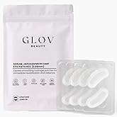 Glov Beauty Micro Dart Eye Patches – 0.05mm Microneedle Eye Mask with Vitamin C, Snow Mushroom & Hyaluronic Acid – Brightening Under-Eye Care for Dark Circles & Puffiness, 8 Patches