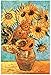Vincent Van Gogh (Vase with Twelve Sunflowers) Art Poster Print 13 x 19in