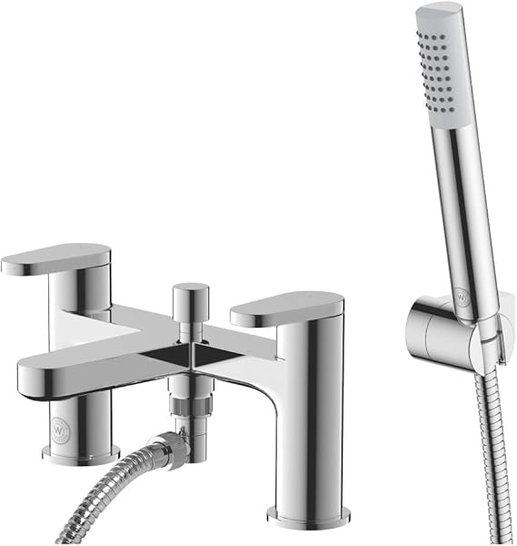 Watersmith Heritage Eden DeckMounted Bath / Shower Mixer Tap Amazon