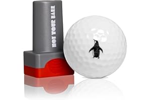 ZEETY Golf Ball Stamp, Golf Ball Stamper, Self-Inking Golf Ball Stamp Marker to Identify Golf Balls, Golf Gift Golf Accessories for Men and Women Golfers