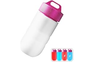 Genwiss Dive Light, Marker Lights for Scuba Diving, Flashlight With Button Batteries, Mini Waterproof Tank Light for 100M, Portable for Snorkeling and Water Sports