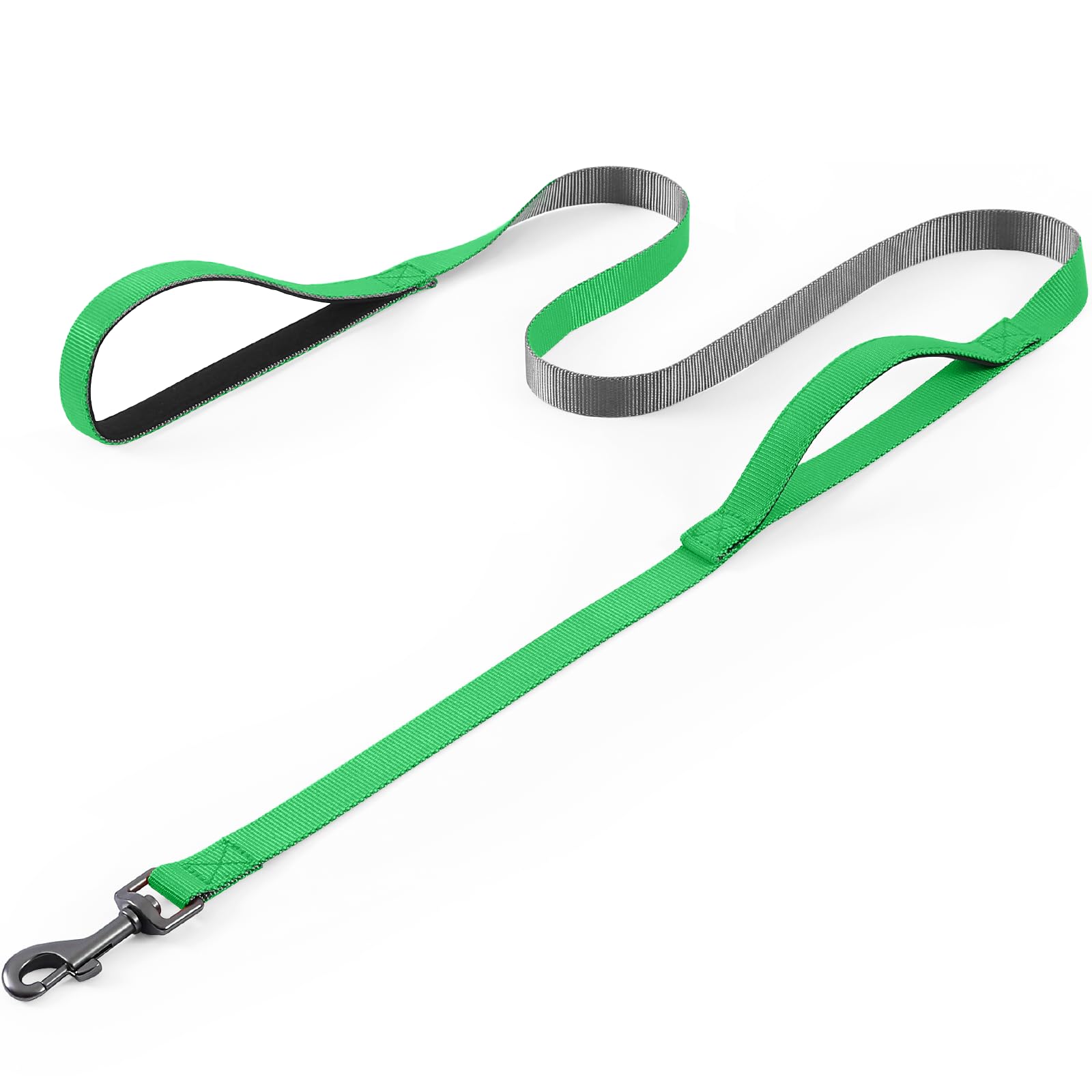 COMSLE Long Leads for Dog Training, 1.5m/3m/5m Strong Extra Long Line Dogs Lead with Handle, Light Nylon Puppy Training Lead Dog Leash for Pet Recall Tracking Obedience Camping Play Outdoor