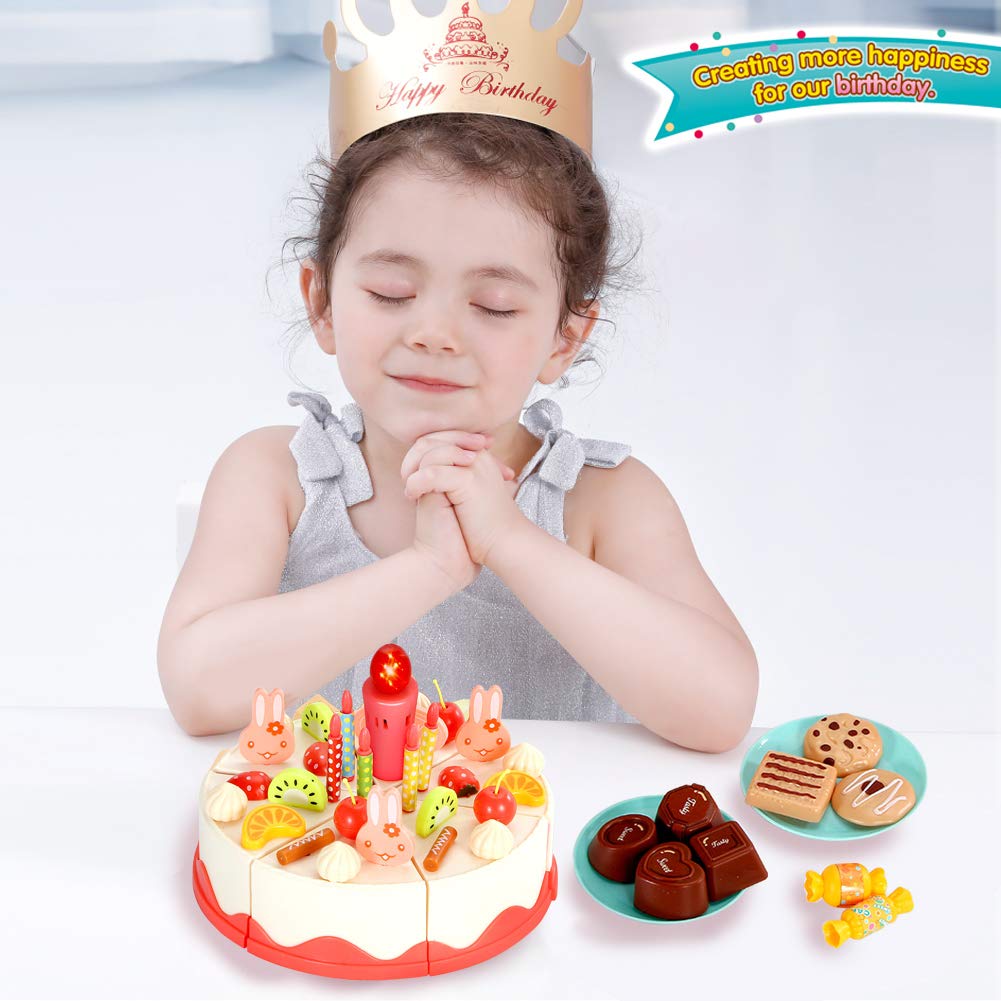 Decorations Decorations Et Accessoires De Fetes Napravi Rs Hersity Pieces Gateau Danniversaire Dessert Jouet A Couper Jeux De Roles Pour Enfants Filles