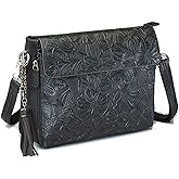 Gun Toten Mamas Tooled Cowhide Handbag