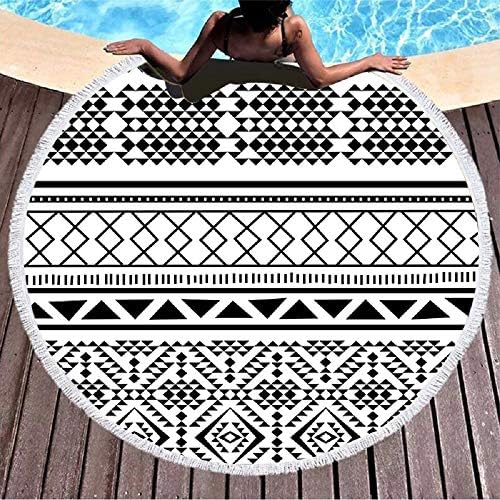 タッセル ラウンドビーチタオル 大判 厚手 ファッション マイクロファイバー 海水浴 肩掛け 超吸水 円形 バスタオル 柔らか シャワータオル ビーチマット 水泳 プールパーティー ビキニ 海辺旅行 150 150cm Otcon Com Br