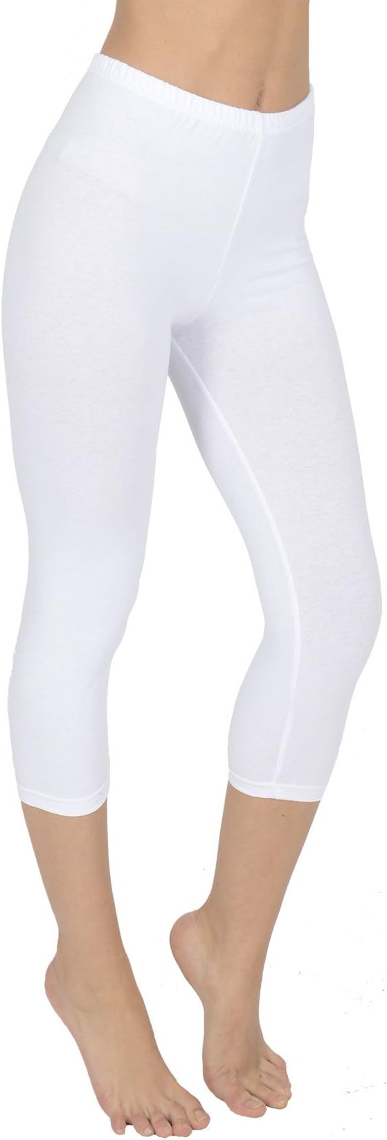 Women’s Cropped 3/4 Soft Leggings By Today Is Her ®, Plus Sizes, Extra Comfort Range