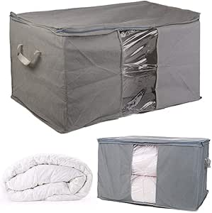 Organizador de bolsa de almacenamiento de ropa de cama grande plegable